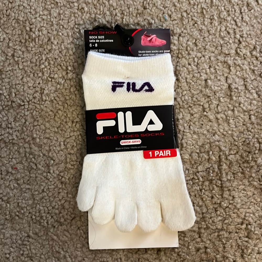 Fila skele-toes socks